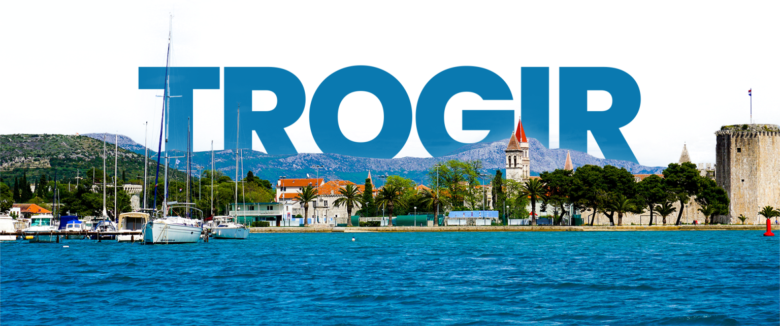 trogir aerial